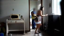 Кадр 9 с порно видео Женщина соблазнила рабочего мужчину
